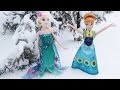 Мультик с куклами Анна и Эльза. Холодное торжество Anna Elsa Cold celebration Doll Frozen