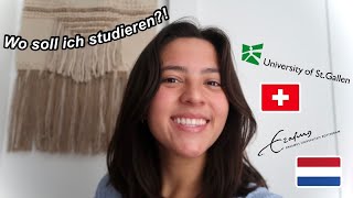 Studieren in der Schweiz oder den Niederlanden?!
