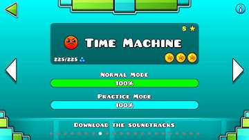 Geometry Dash-Level #8(Time Machine) All Coins