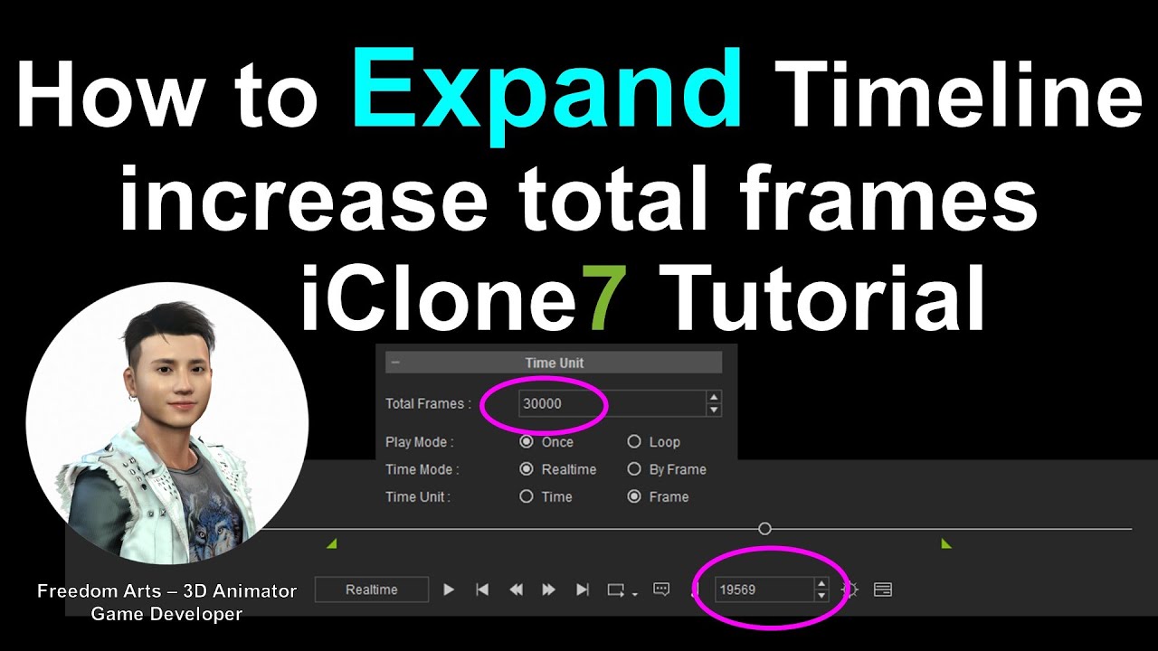 extent time line in crazytalk 7 pro extent time line in crazytalk 7 pro