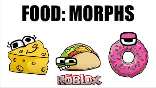 🍎 Ищем прикольную еду. Играем за еду. Find The Food Lore Morphs. Роблокс. ROBLOX.