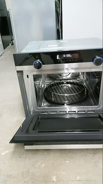 Духовка микроволновка СВЧ 2 в 1 Сименс Siemens CM585AMS0 черная - YouTube