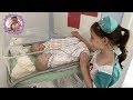 *REBORN HOSPITAL ROLEPLAY* it's TWINS! Nurse Aliyah gets a Special NEWBORN DELIVERY