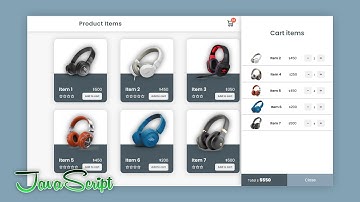 Create Add To Cart functionality using Html CSS and JavaScript
