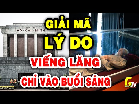 Video Giải Mã Lý Do Chỉ Được VIẾNG LĂNG BÁC HỒ Vào Buổi Sáng... - youtube