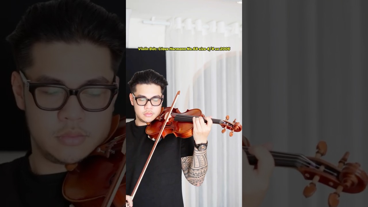 ĐÀN VIOLIN ĐỨC CLAUS HERMANN NO.68 2005 SIZE 4/4 - MuoiNhacCu.com