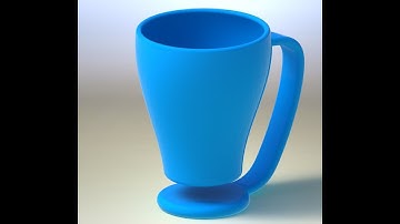 cup modelling using solidworks (part 1)
