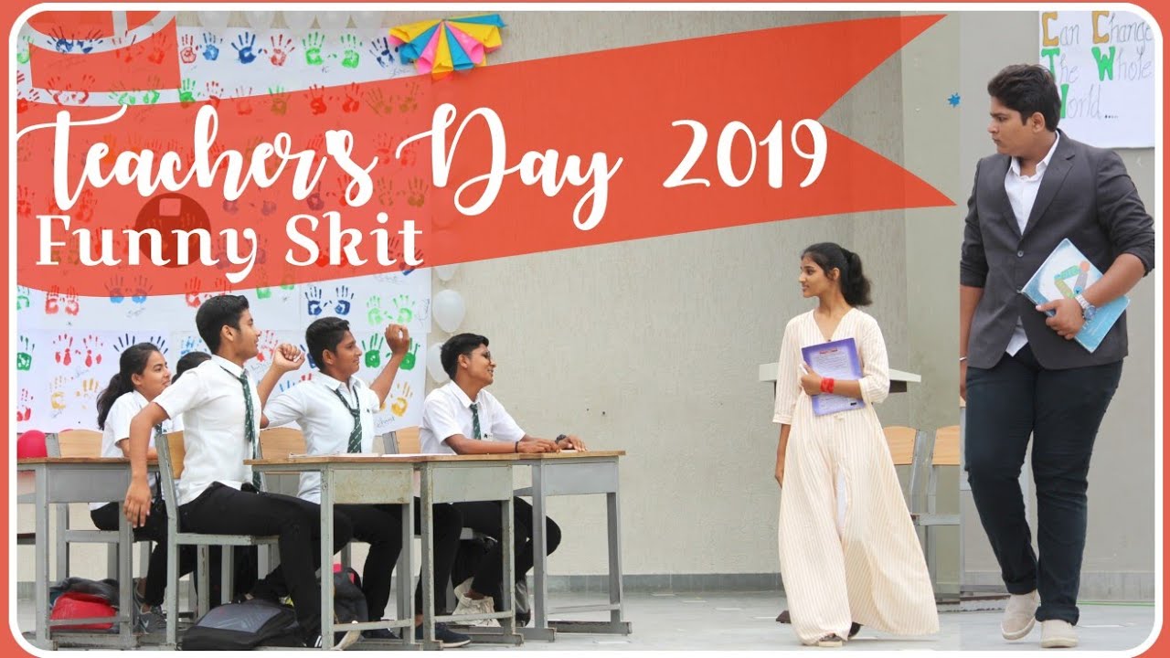 Funny Teachers day Skit 2019 | B. S. Memorial School | Abu Road - YouTube