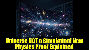 Universe NOT a Simulation! New Physics Proof Explained