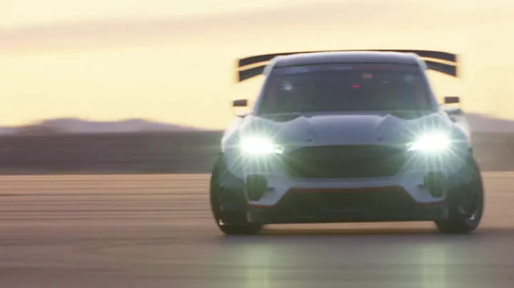 Ken Block Drifts The Mustang Mach E!