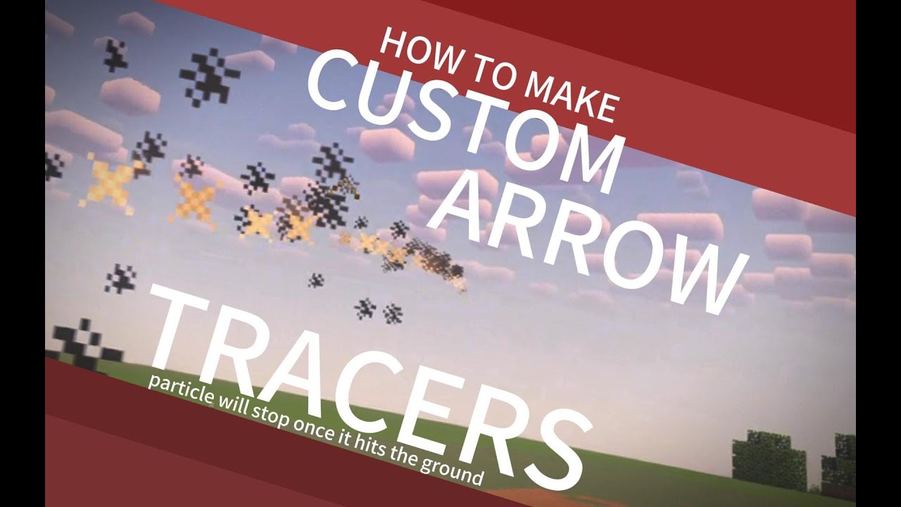 Custom Arrows Minecraft How to Make Custom Arrow Tracer in Minecraft - YouTube