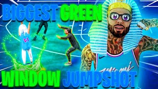 NBA 2K20 HIGHEST GREEN WINDOW JUMPSHOT NBA 2K20 BEST JUMPSHOT   HIGHEST GREEN PERCENTAGE JUMPSHOT 👽