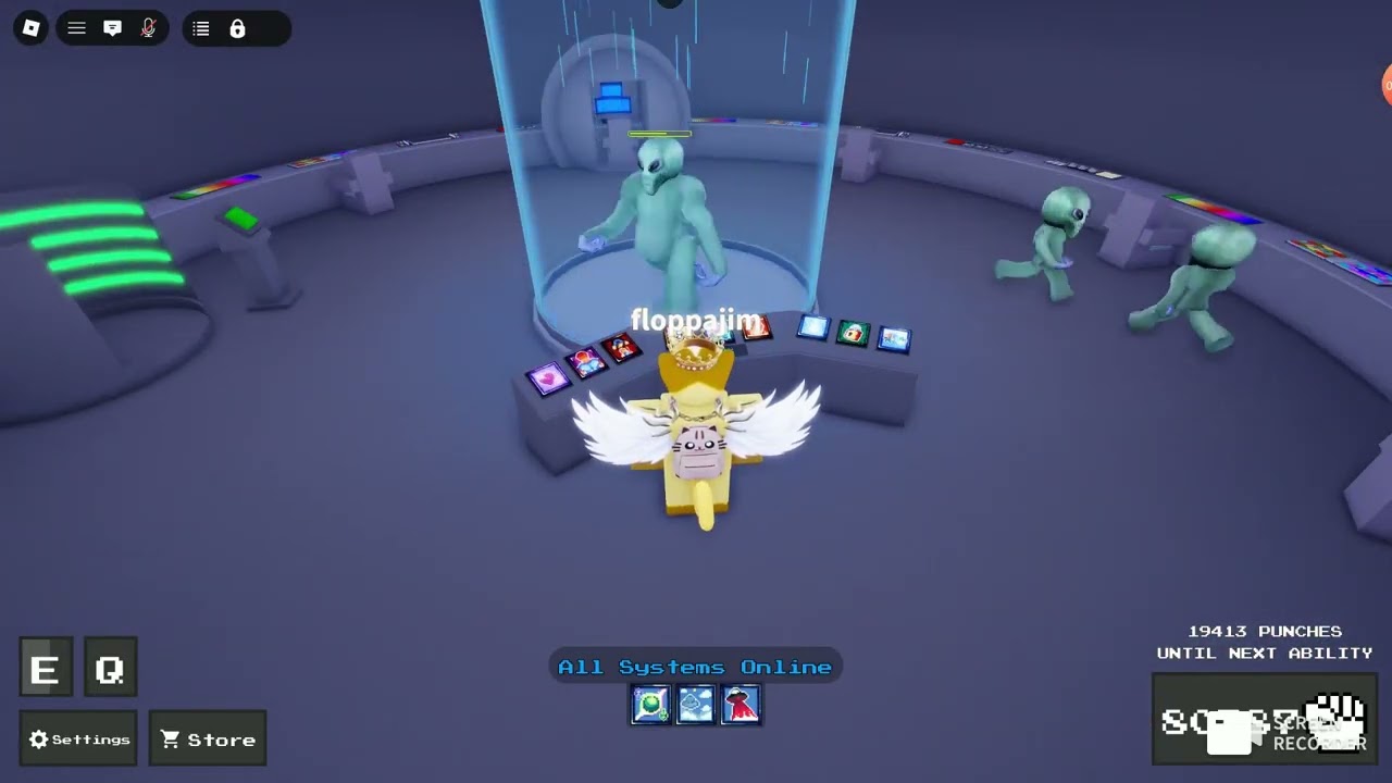 tkaing over the server with UFO in ability wars