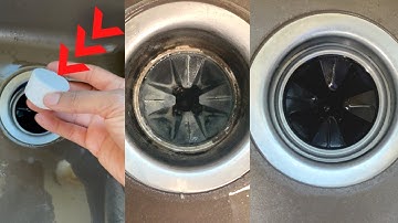 😲Simple Way To Clean Garbage Disposal⚡️💦