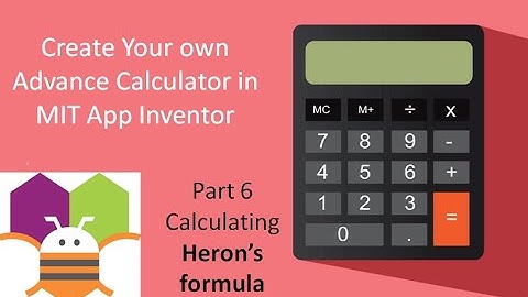 Advanced calculator || heron
