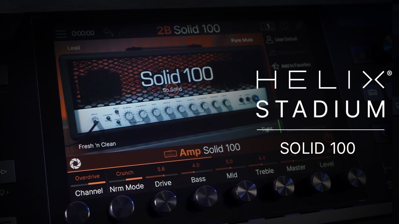 Line 6 Helix Stadium | Stadium Tour | サウンドサンプル | Solid 100