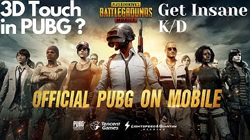 How To Enable 3D Touch For PUBG? | PUBGमा 3D Touch कसरी इनेबल गर्ने ?