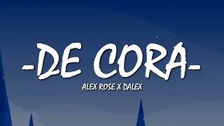 Dalex, Alex Rose, D Note The Beatllionare – De Cora (Lyrics/Letra)