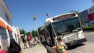BEE-LINE BUS 2009 NABI 40-LFW Route 55 To CROSS COUNTRY #263 CROSS COUNTRY SHOPPING CTR HYBRID HEV