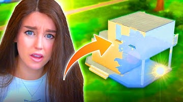 Can I turn this box into something AMAZING...? (Sims 4 SHELL Challenge!)