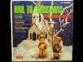 Hail to christmas music vintage vinyl lp record