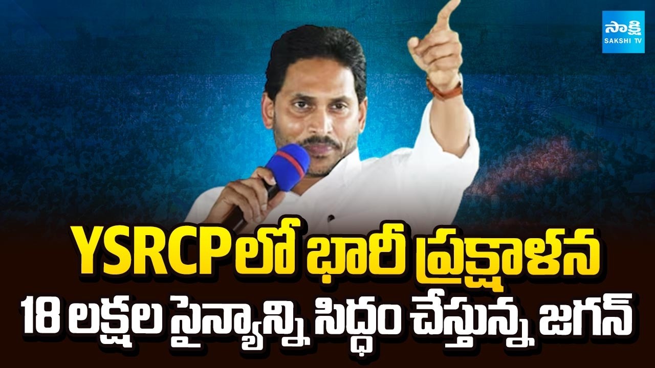 YS Jagan Focused on Major Reshuffle in YSRCP Committees | Sakshi TV