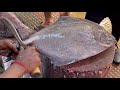 Big Black Pomfret Fish Cutting Skills In Fish Market | Fish Cutting Skills
