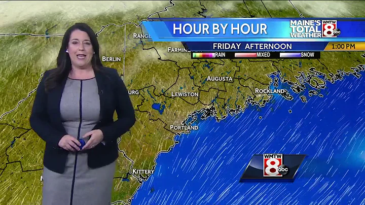 A bright Friday and a slight warm up to start the ...