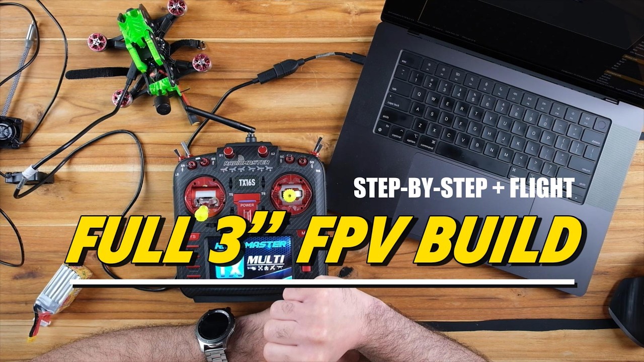 Full 3' FPV Build Process | Assembly to Real Flight