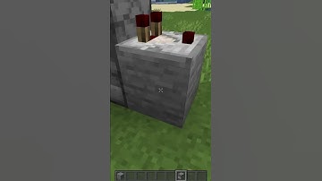 Minecraft #shorts :: Super Simple and Compact T Flip Flop in 1.18.1