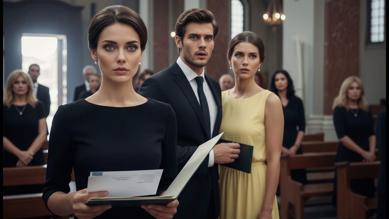 Przyprowadził ciężarną kochankę na pogrzeb teścia — nie wiedząc, że żona odziedziczyła 300 mln