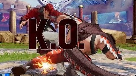 King of Dinosaurs DESTROYS Annoying Runaway Lagger! - KoF 15 "King of Dinosaurs" Gameplay Online