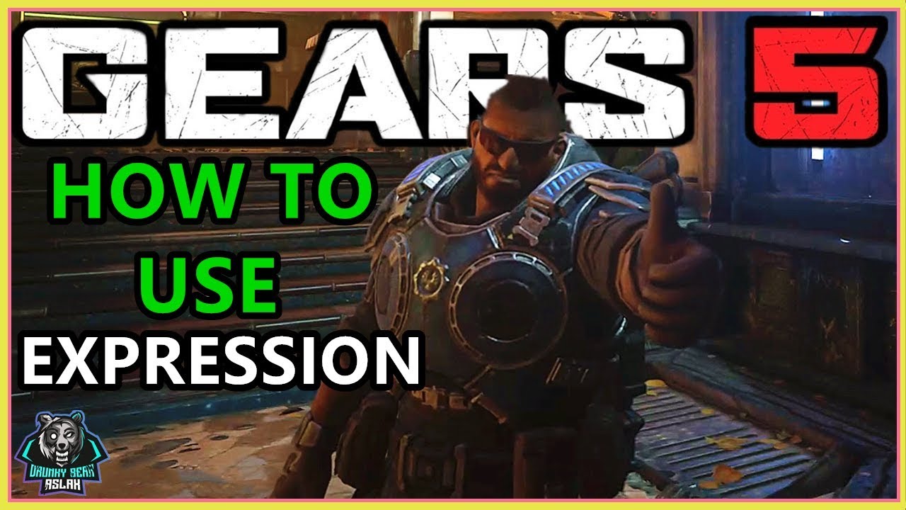 Gears 5 : All Characters Expressions and How to use !!! (Tech Test ...