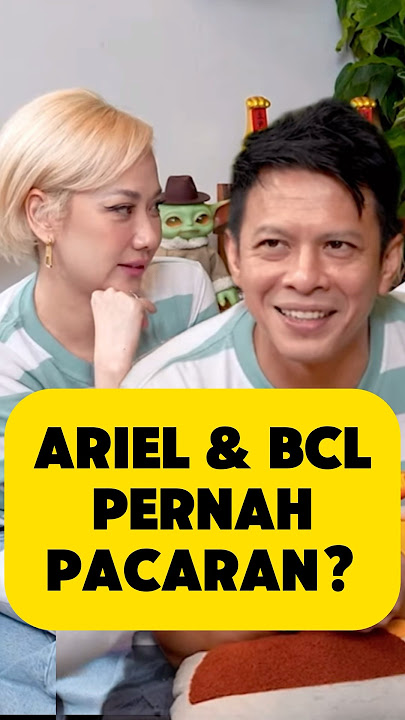 JAWABAN ARIEL TENTANG HUBUNGAN NYA DENGAN BCL #ariel #bungacitralestari #dennysumargo