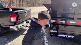 Our first dumpster rental and our new channel!