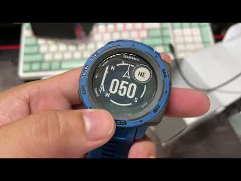 Mở hộp và chi tiết về em đồng hồ thể thao Garmin instinct solar