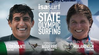 State Of Olympic Surfing Episode 6: Leonardo Fioravanti And Sofia Mulanovich State Of Olympic Surfing Episode 6: Leonardo Fioravanti And Sofia Mulanovich