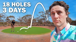 Playing the LONGEST 18 hole GOLF COURSE on Earth