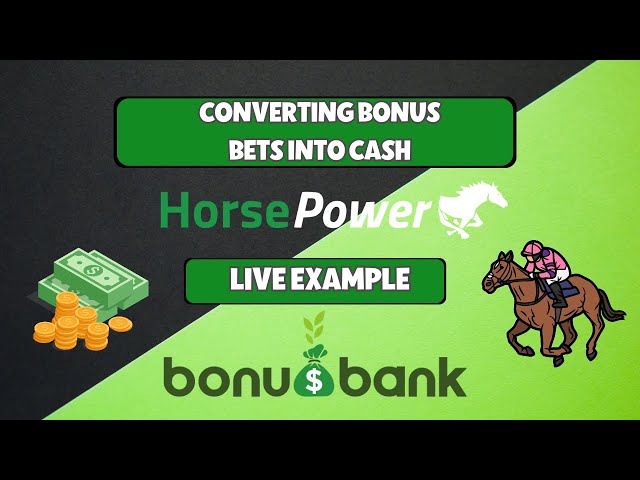 Welcome to BonusBank 💰

In this video we will show you how to convert Bonus Bets into cash using Horsepower 💵 

Easily find the best Races and Horses to bet on to ensure that you are making the most from your bonus bets.

Sign up for a free account and start making an easy 2nd income with Australia's best side hustle!
www.bonusbank.com.au

Follow us 👇

https://twitter.com/bonusbankaus
https://www.facebook.com/groups/bonusbank
http://instagram.com/bonusbankau