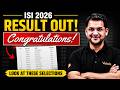 ISI 2026 Result Out | VOS Achievers & Top Selections Revealed | Abhay Sir