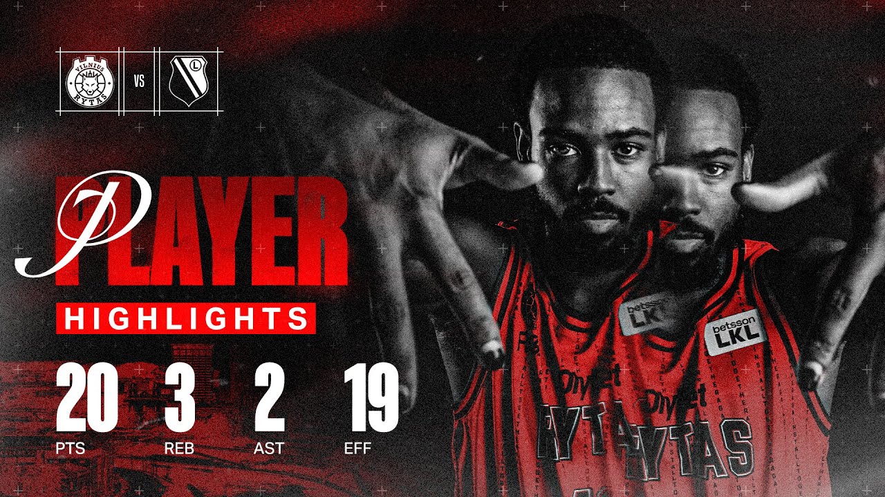 J. Harding Leads Rytas to First BCL Win but Suffers an Injury | Highlights | October 7, 2025