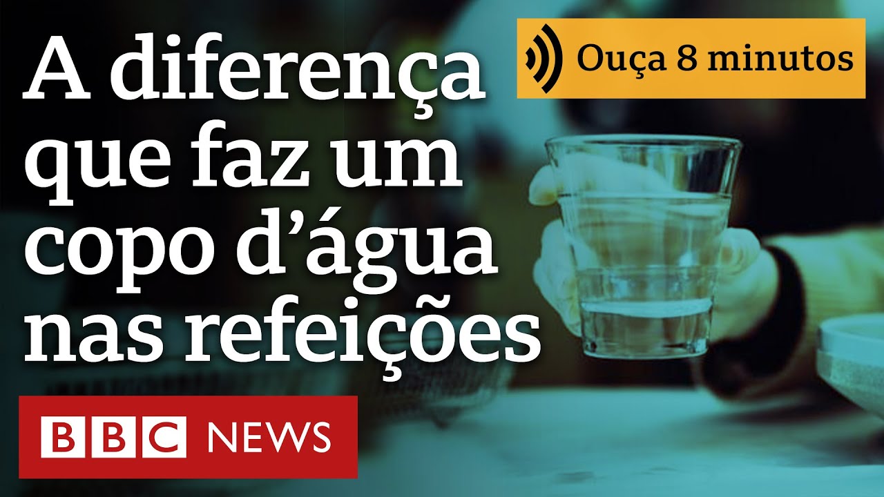 Por que beber um copo d’água com todas as refeições pode melhorar desempenho físico e mental