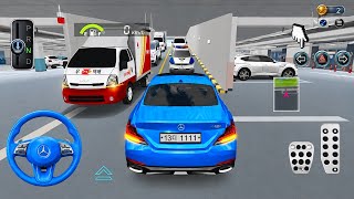 NEW Blue Mercedes G63 Car 🚗 Stuck in Parking Building 😱| Police Car🚓 vs Ambulance |3D Driving Class screenshot 1