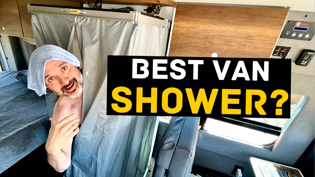 Best VAN LIFE SHOWER Ever!! (Halo Shower by Storyteller Overland) YouTube
