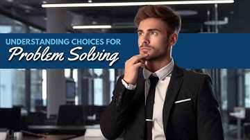 Understanding Choices for Problem Solving | NLP | Transform Destiny | Michael Stevenson #NLP
