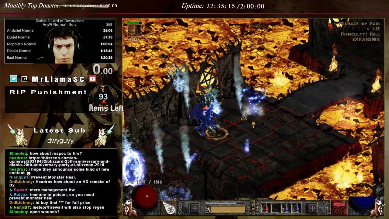 Diablo 2 UBERS First Attempts Sorc YouTube