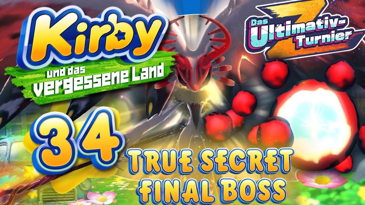 KIRBY UND DAS VERGESSENE LAND ⭐ #34: Chaos Elfilis | True Secret Final Boss | Ultimativ-Turnier Z
