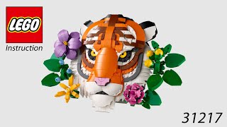 Lego Instruction - Art - 31217 - The Fauna Collection - Tiger