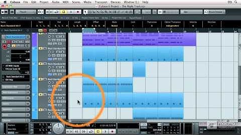 Cubase 6 104: Working With MIDI - 26 Using the Dissolve Part Command