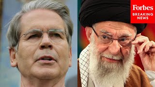 Scott Bessent Asked About Increasing Financial Pressure On Iran: 'What More Can We Be Doing?'